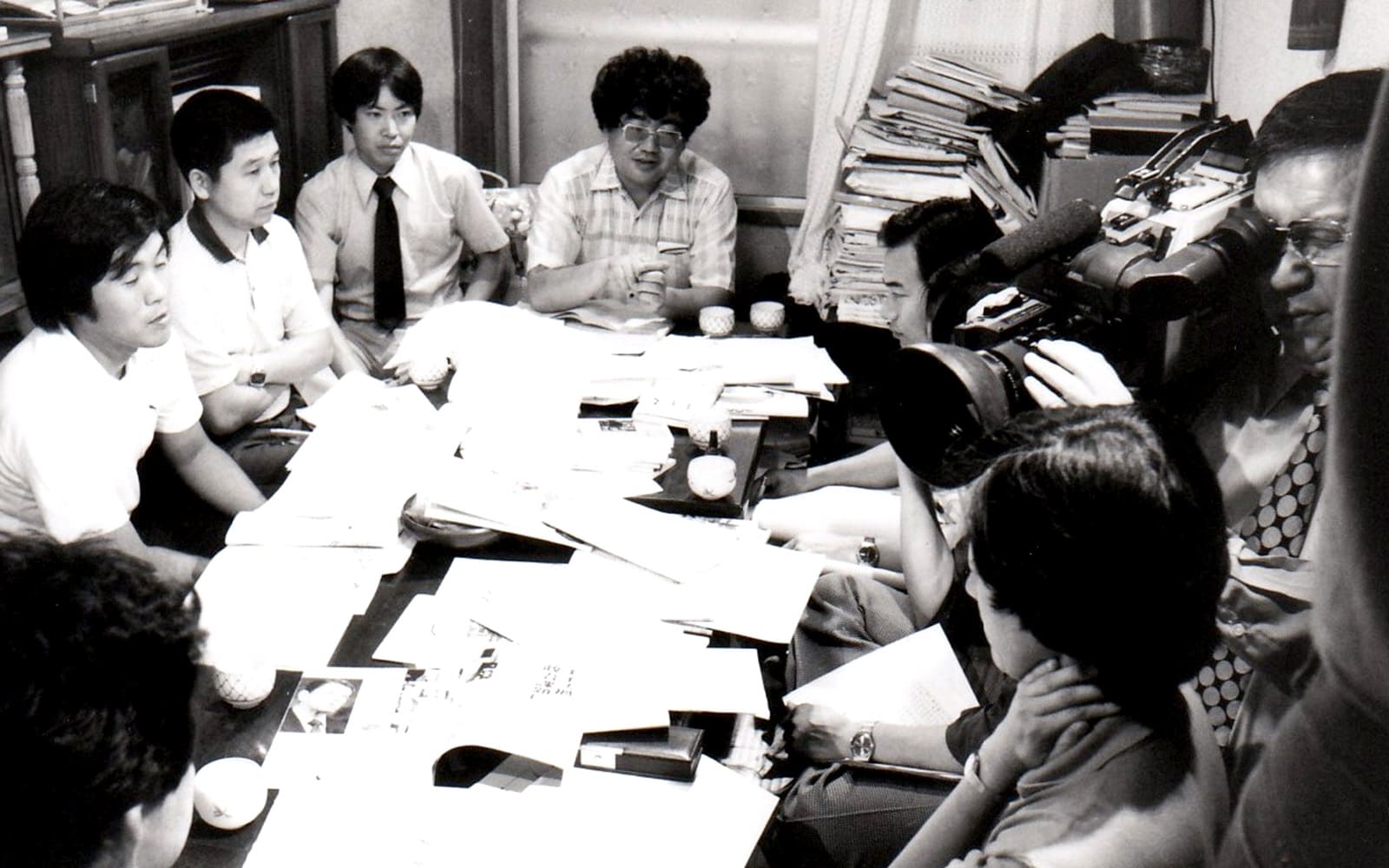 In 1984, the new educational movement established by Mukoyama received significant coverage on TV and in newspapers.
(Keihin Educational Circle 1987)